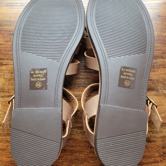 SODA Sandals brown and rose gold - Picture 3 of 4